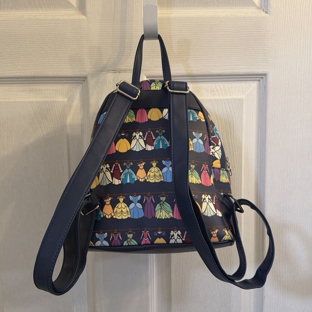 Loungefly Disney Princess Dress Wardrobe Backpack Wallet STORE MODEL - Picture 12 of 13